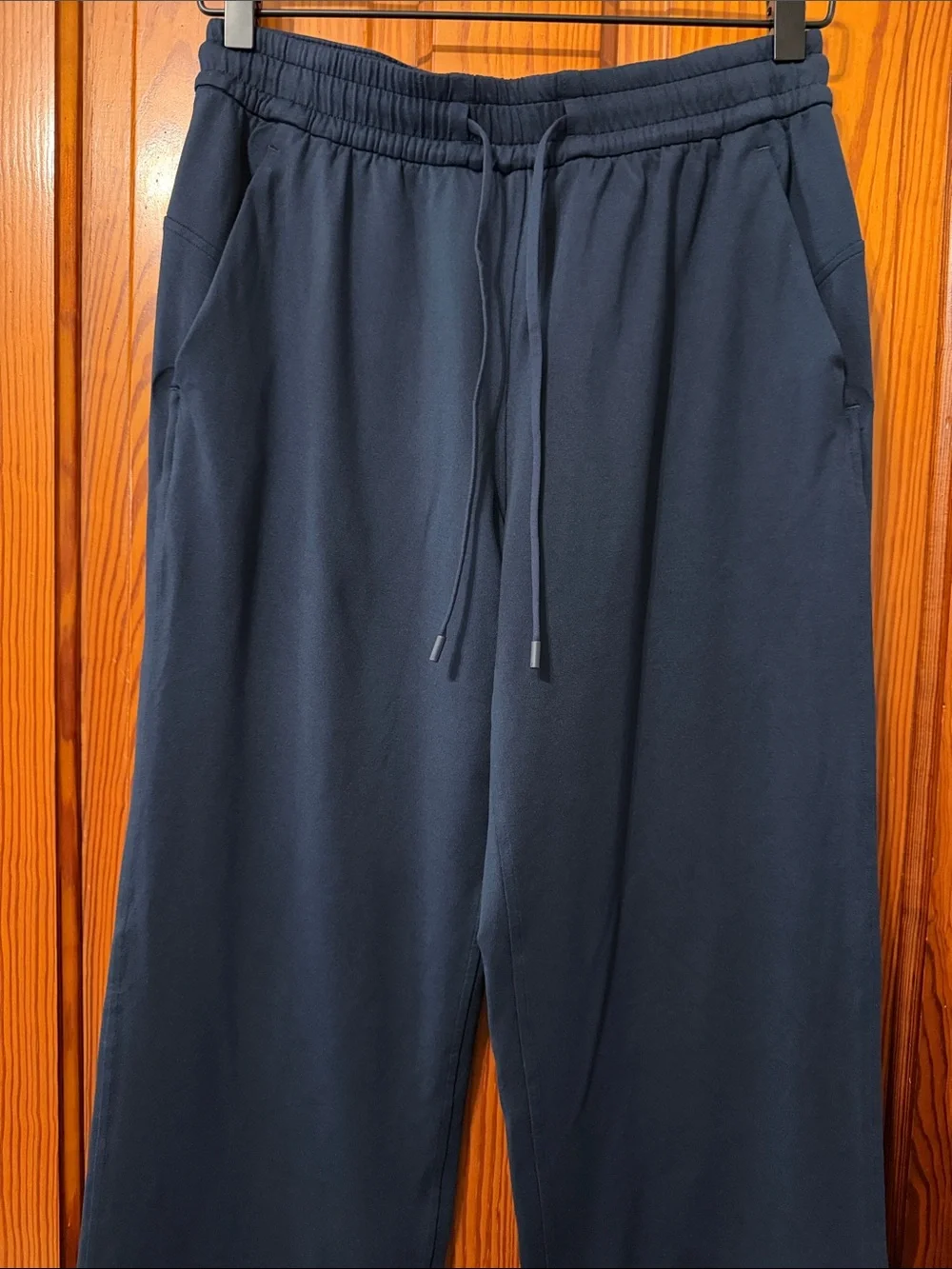 Lululemon Soft Jersey Straight Leg Mid Rise Pant *Regular - True Navy - Lounge 6